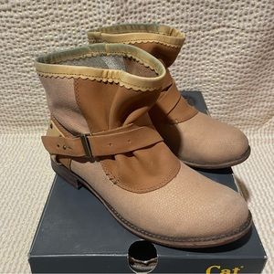 Cat Caterpillar Rita Chukka Brown Boots Size 6.5